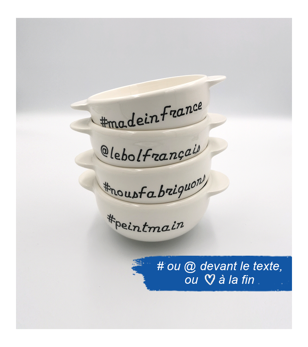 Votre Bol Personnalis Peint La Main Par Le Bol Fran ais Votre Bol Personnalis Peint La Main Par Le Bol Fran ais