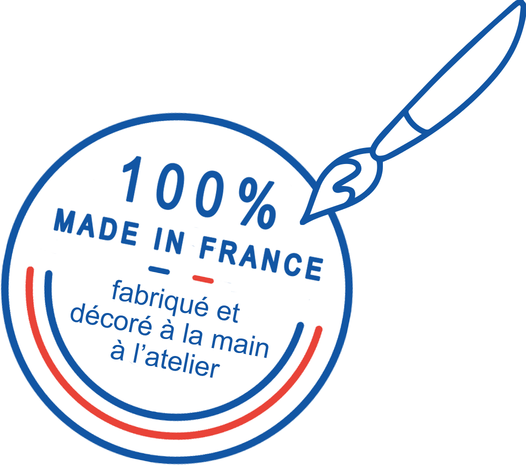 Assiette Personnalisée Prénom - Les Français sont gâtés